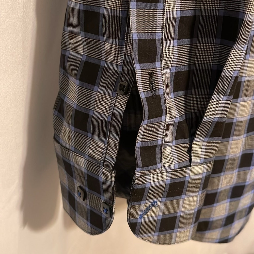 ANDREW FEZZA Button Down Shirt. Size 16- 16 1/2. 34/35 sleeve - Picture 7 of 11